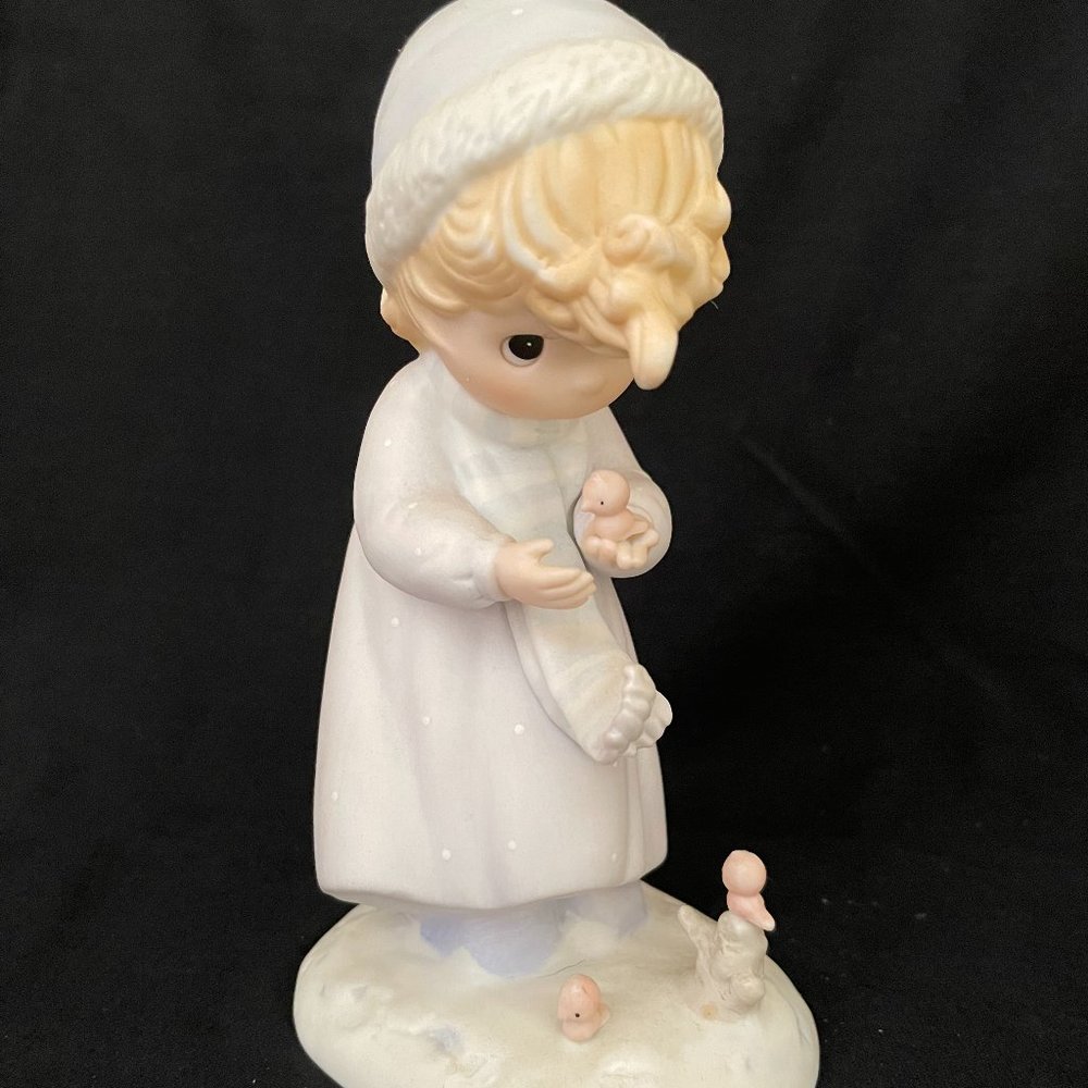 Precious Moments Winter's Song Porcelain Figurine